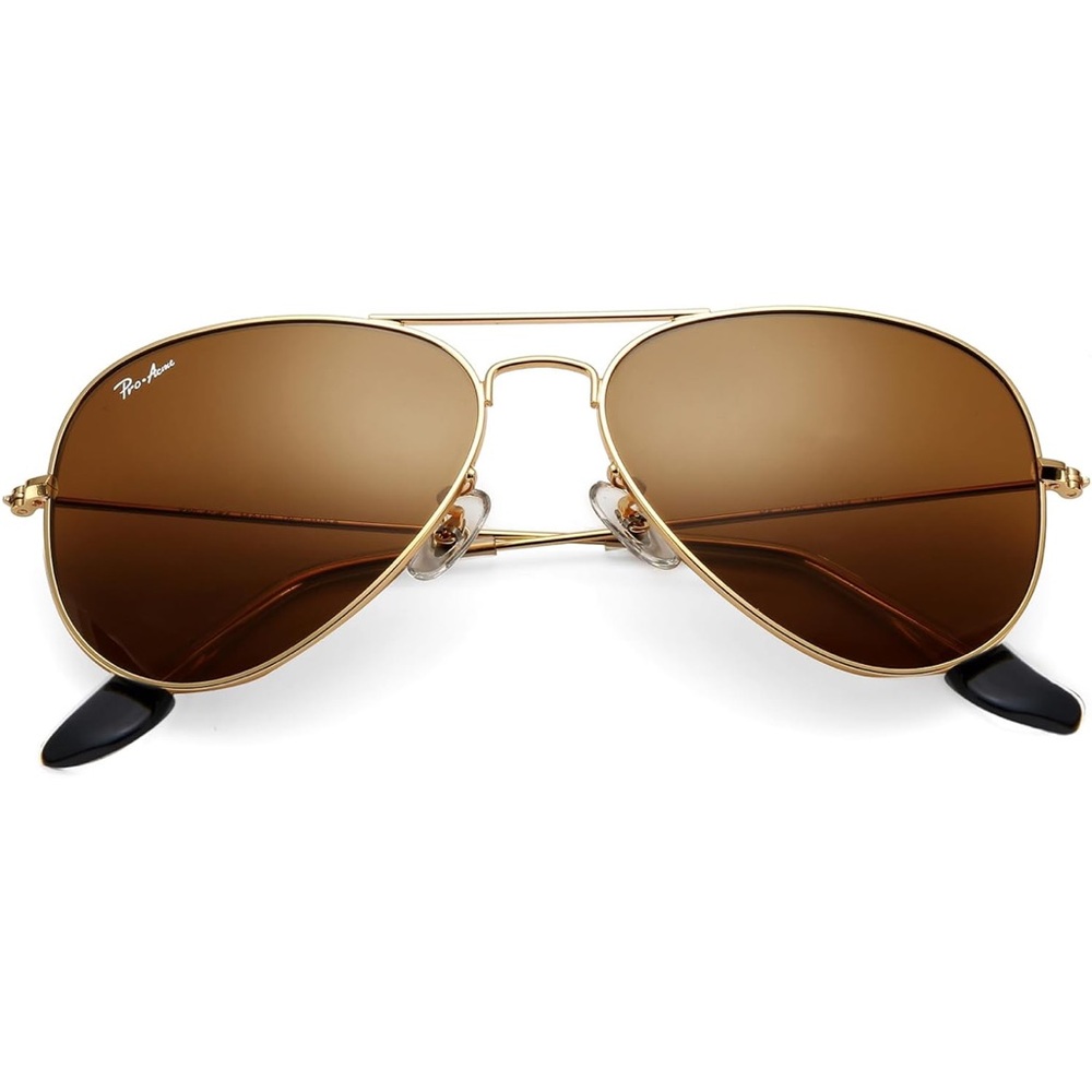 Pro Acme Classic Aviator Sunglasses for Women & Men Metal Frame UV400 Driver Sun